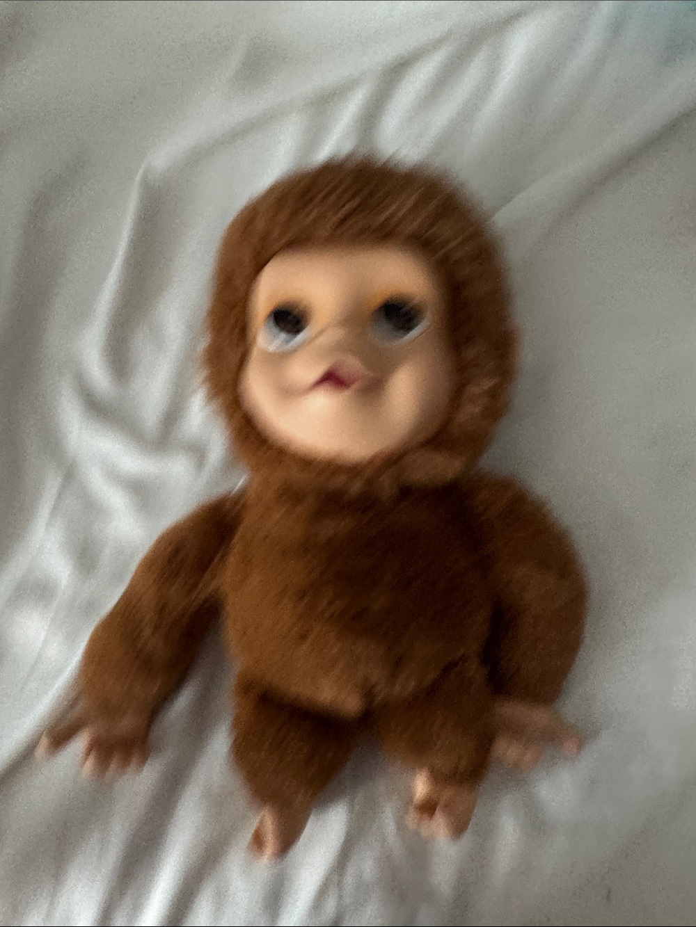 Soft Brown Plush Monkey Stuffed Animal for Kids